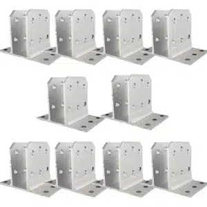 Kit de suporte sapata articulada 180 graus para haste de cerca industrial